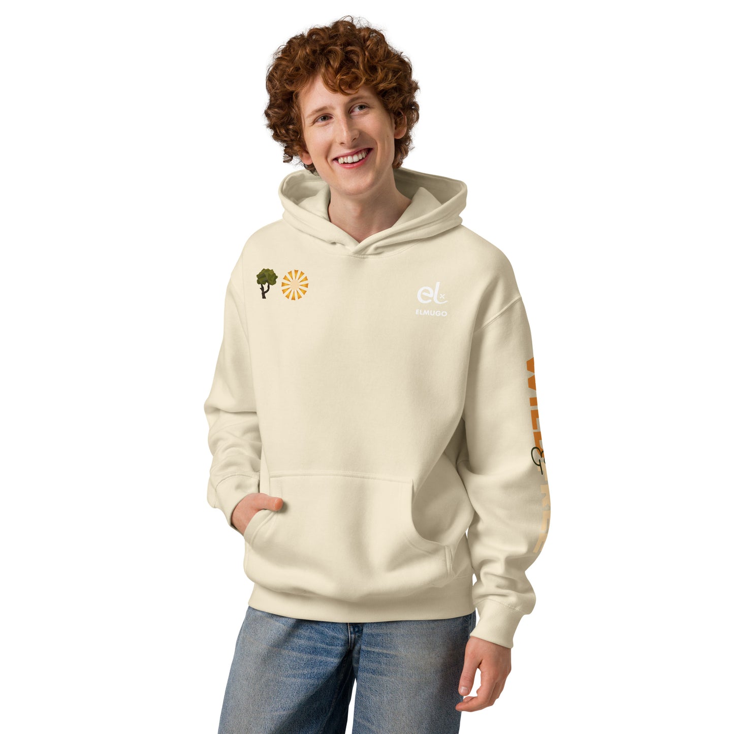 Roaming Giant Hoodie - Elephant Graphic Pullover Hoodie - ELMUGO