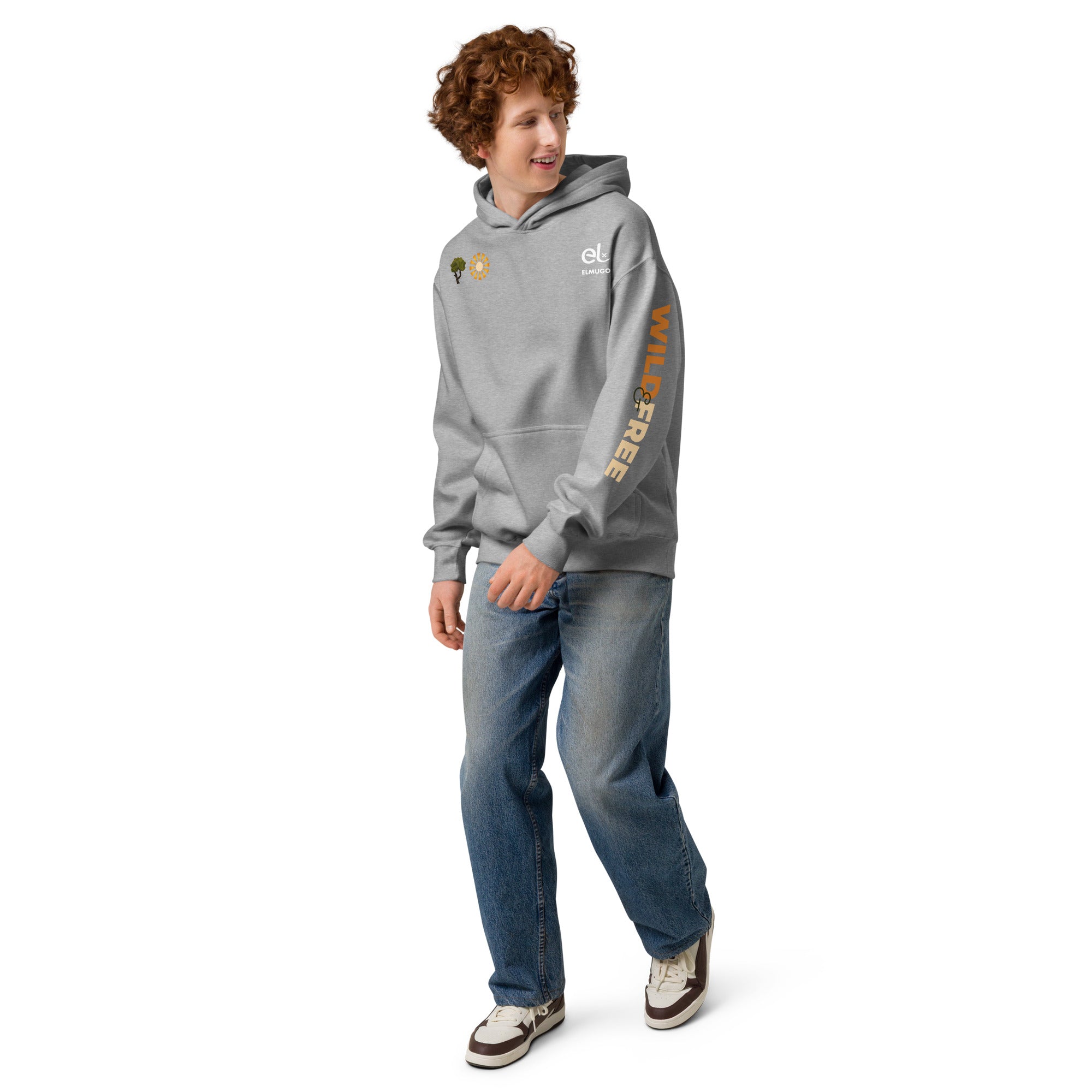 Roaming Giant Hoodie | African Elephant Graphic Hoodie | ELMUGO