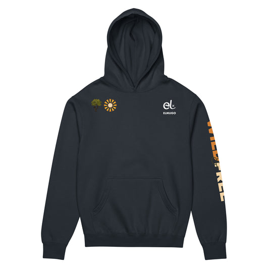 Roaming Giant Hoodie - Elephant Graphic Pullover Hoodie - ELMUGO