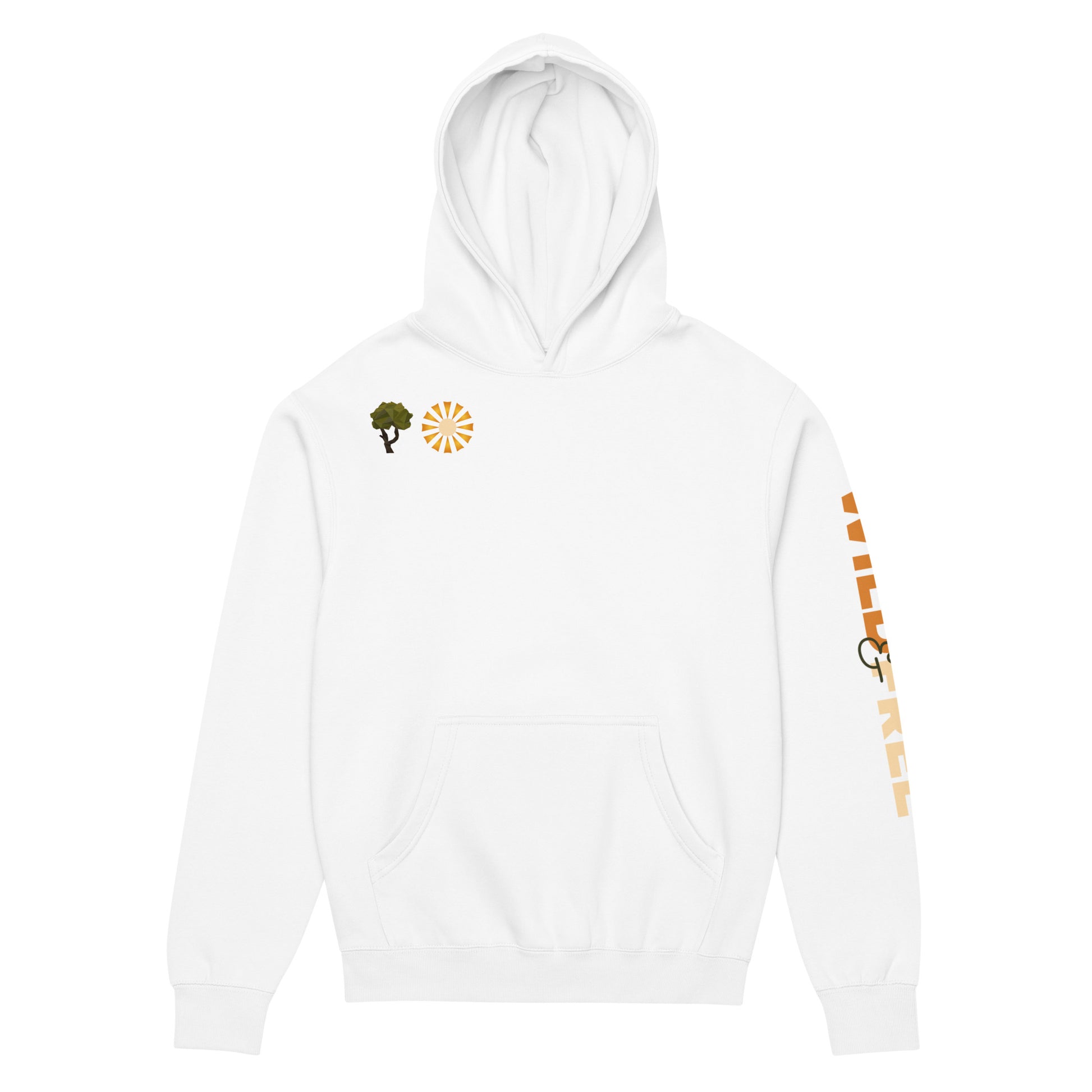 Roaming Giant Hoodie - Elephant Graphic Pullover Hoodie - ELMUGO