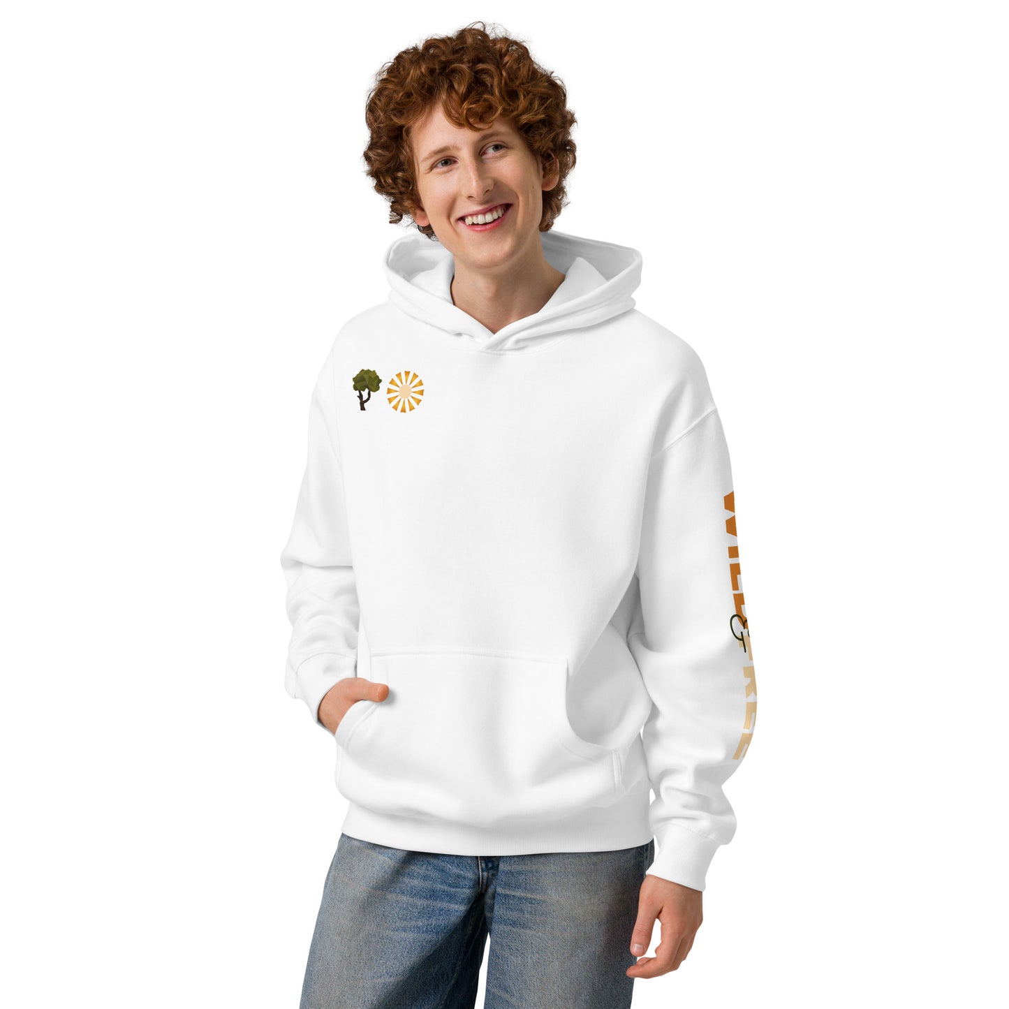 Roaming Giant Hoodie - Elephant Graphic Pullover Hoodie - ELMUGO