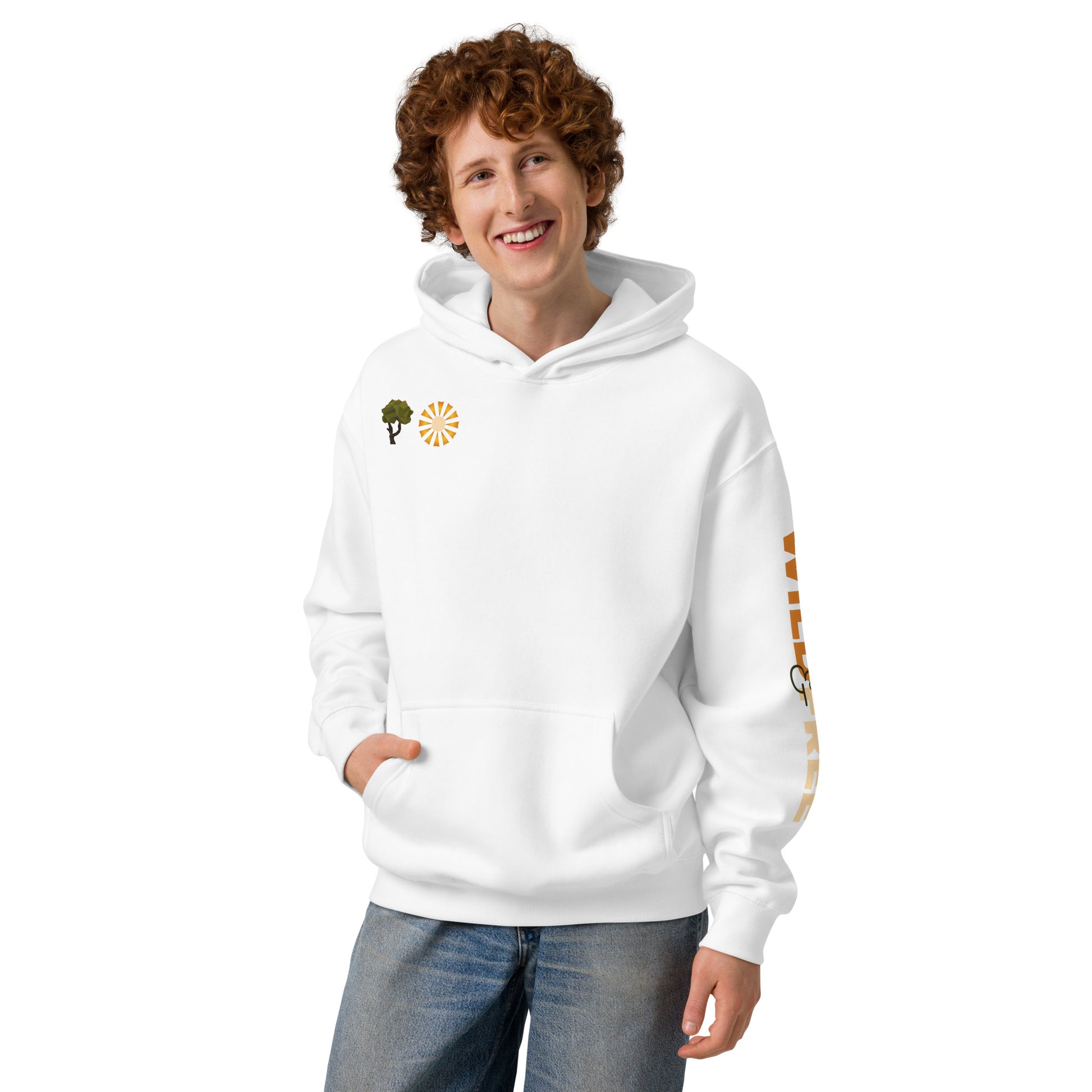 Roaming Giant Hoodie - Elephant Graphic Pullover Hoodie - ELMUGO
