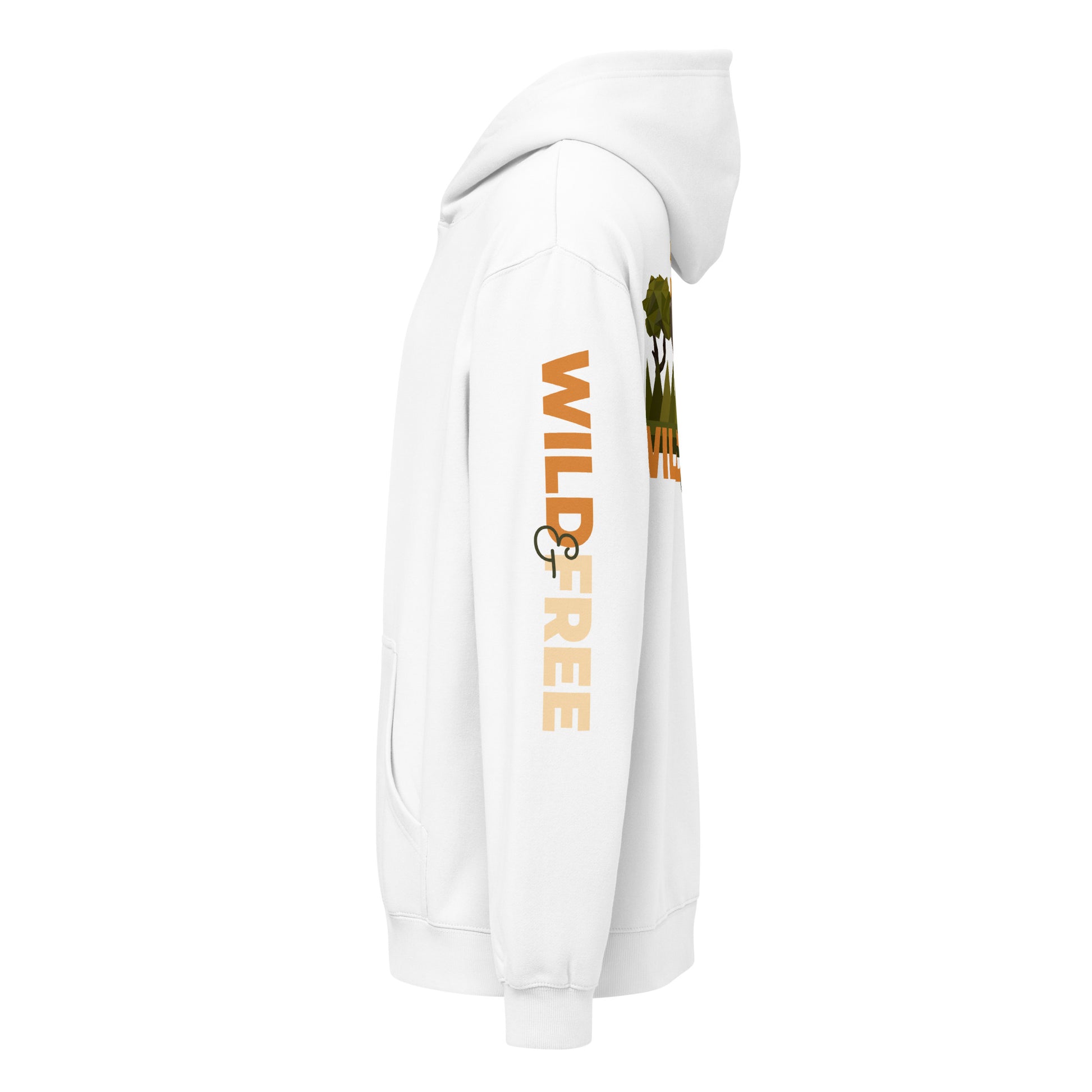 Roaming Giant Hoodie - Elephant Graphic Pullover Hoodie - ELMUGO