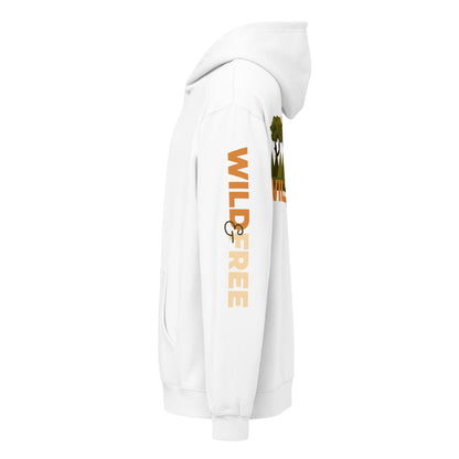 Roaming Giant Hoodie - Elephant Graphic Pullover Hoodie - ELMUGO