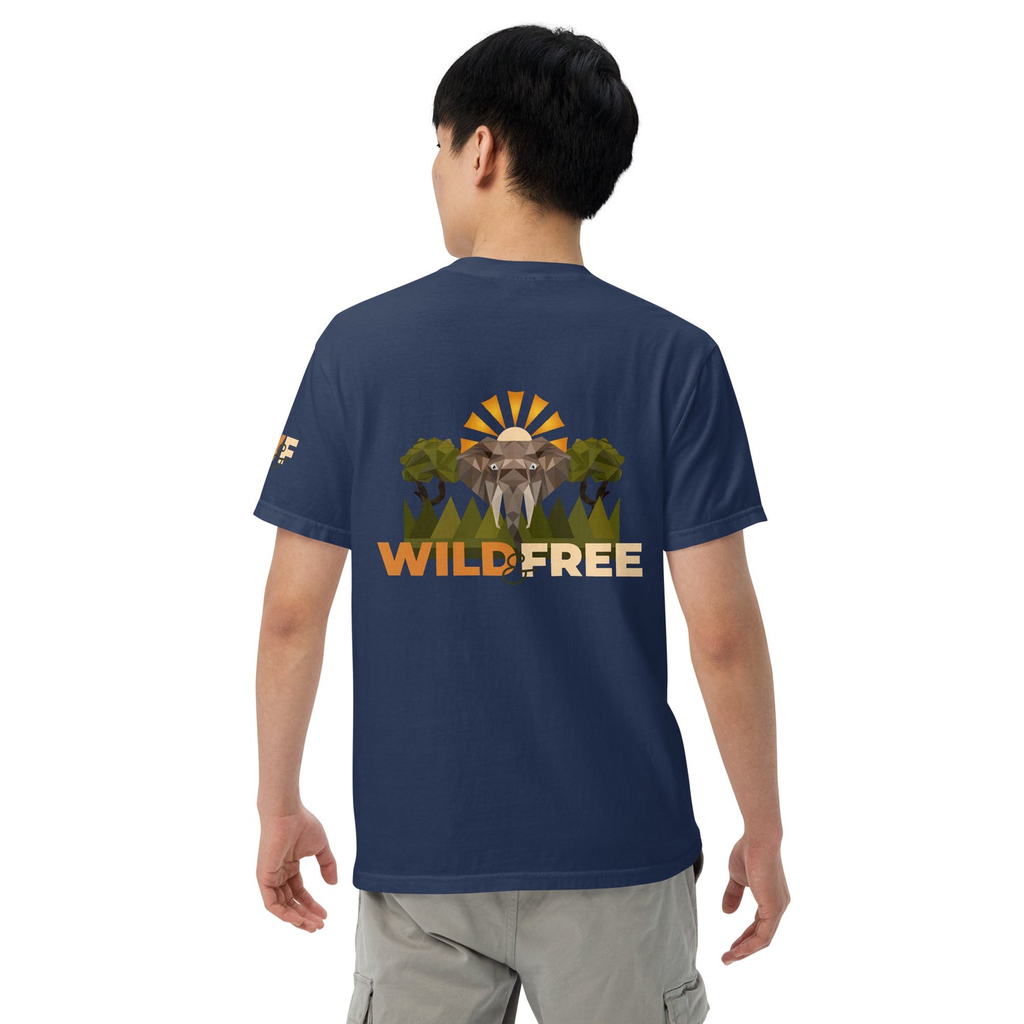 Roaming Giant Tee - Elephant Graphic T-Shirt - ELMUGO