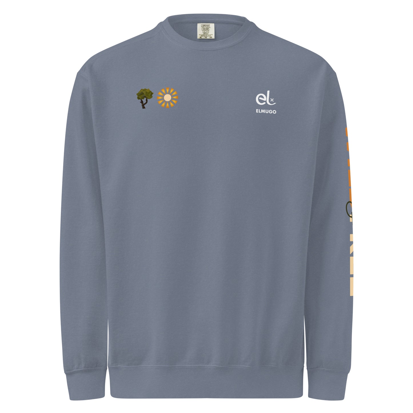 Roaming Giant Sweatshirt - Elephant Graphic Sweatshirt - ELMUGO