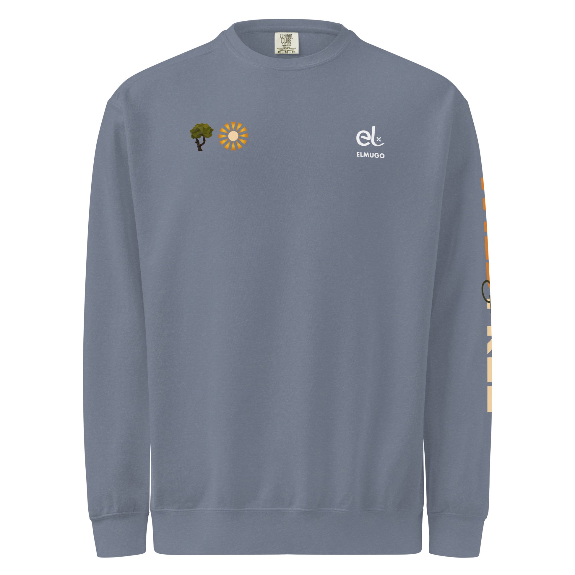 Roaming Giant Sweatshirt - Elephant Graphic Sweatshirt - ELMUGO