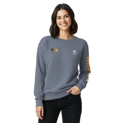 Roaming Giant Sweatshirt - Elephant Graphic Sweatshirt - ELMUGO