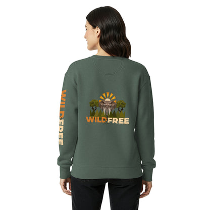 Roaming Giant Sweatshirt - Elephant Graphic Sweatshirt - ELMUGO