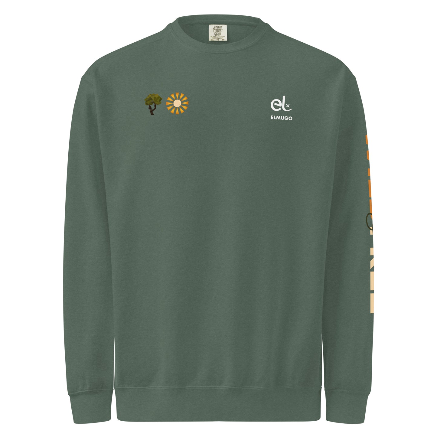 Roaming Giant Sweatshirt - Elephant Graphic Sweatshirt - ELMUGO