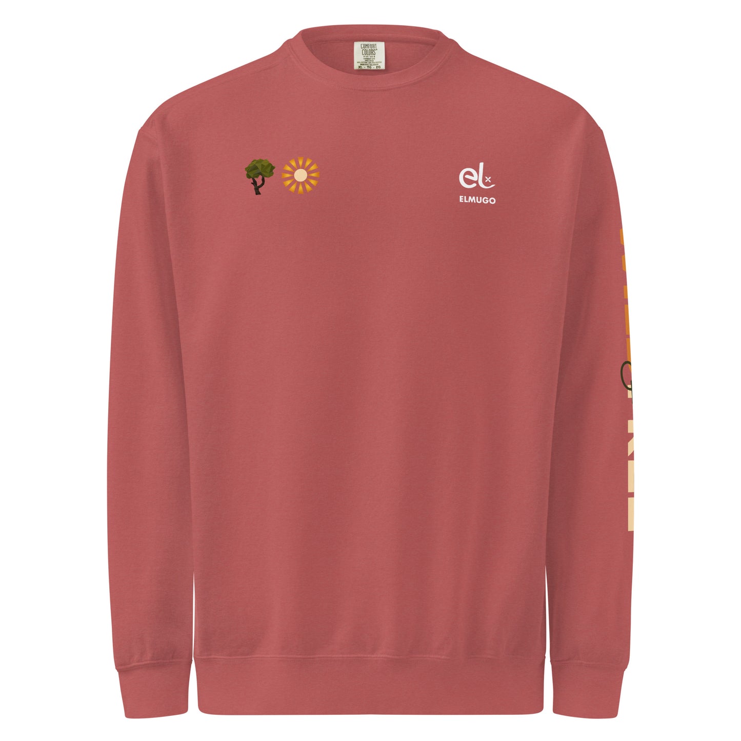 Roaming Giant Sweatshirt - Elephant Graphic Sweatshirt - ELMUGO