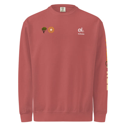 Roaming Giant Sweatshirt - Elephant Graphic Sweatshirt - ELMUGO