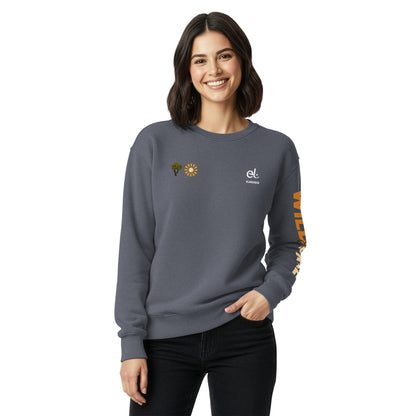 Roaming Giant Sweatshirt - Elephant Graphic Sweatshirt - ELMUGO