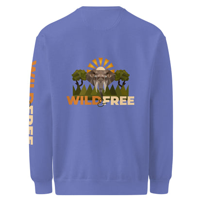 Roaming Giant Sweatshirt - Elephant Graphic Sweatshirt - ELMUGO