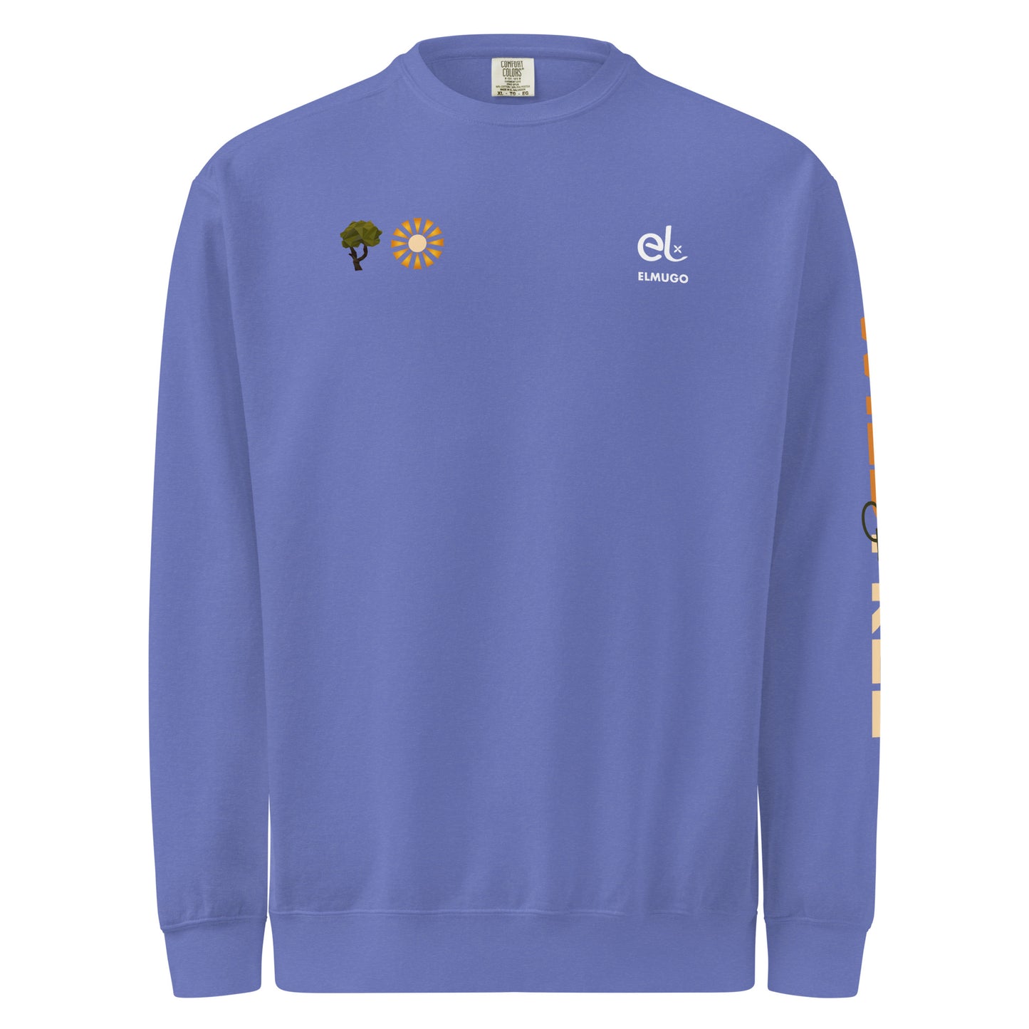 Roaming Giant Sweatshirt - Elephant Graphic Sweatshirt - ELMUGO