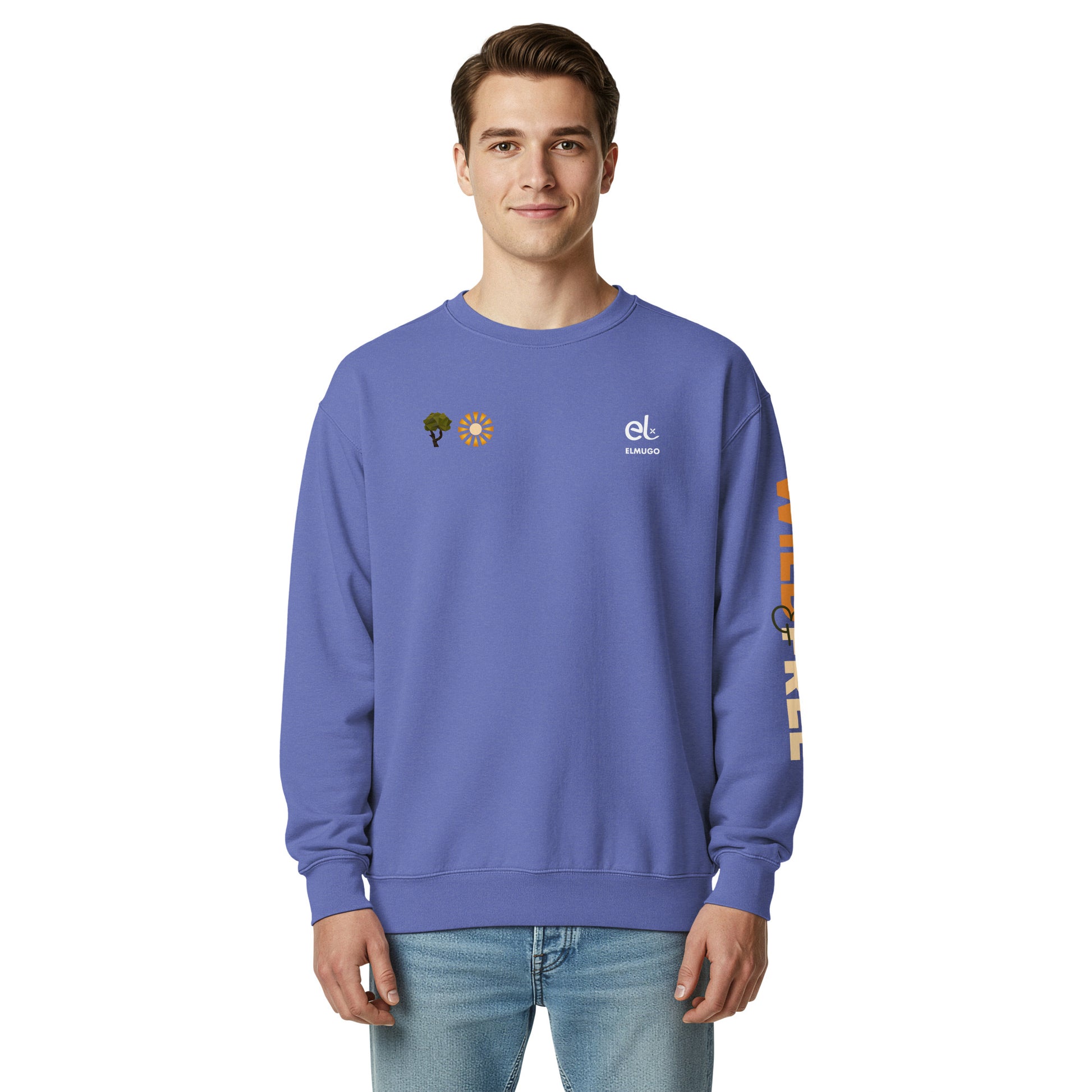 Roaming Giant Sweatshirt - Elephant Graphic Sweatshirt - ELMUGO