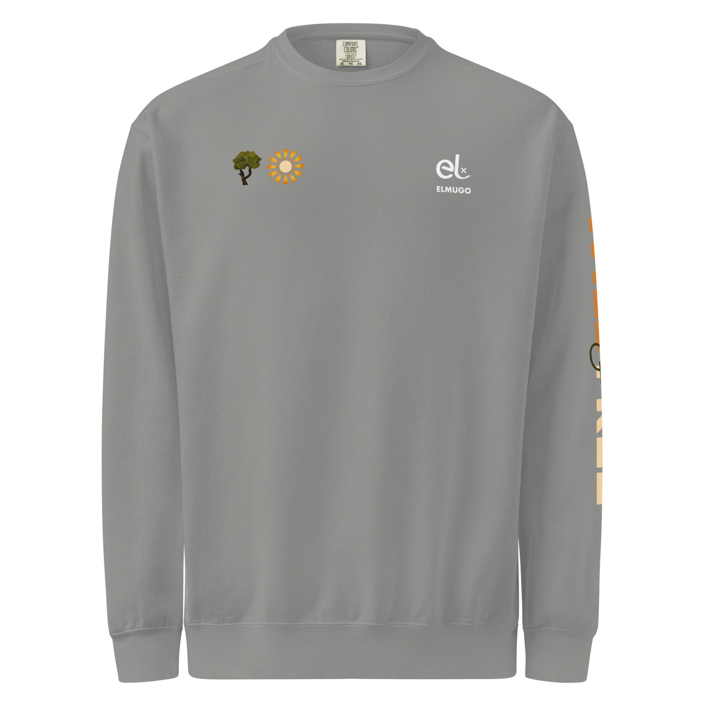 Roaming Giant Sweatshirt - Elephant Graphic Sweatshirt - ELMUGO