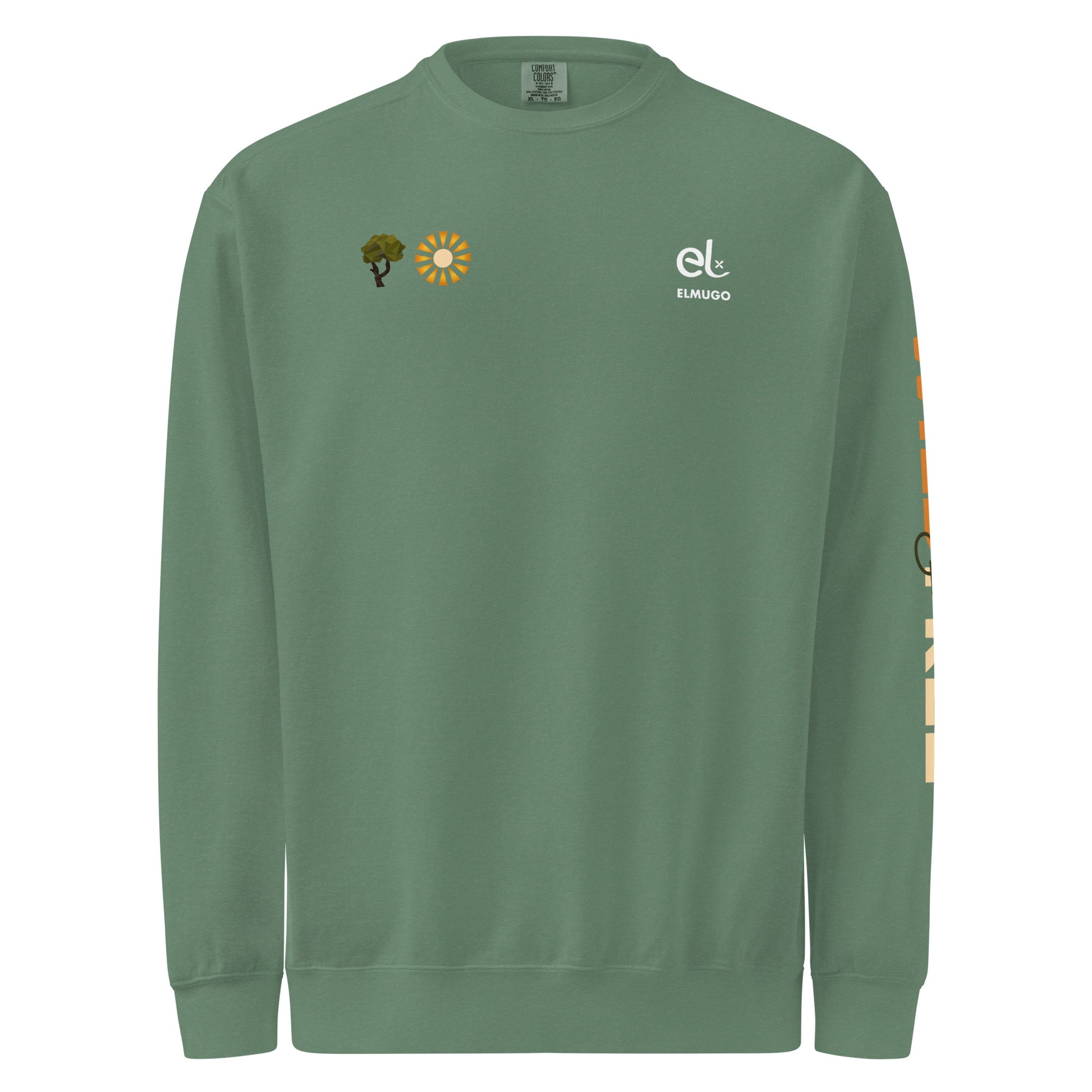 Roaming Giant Sweatshirt - Elephant Graphic Sweatshirt - ELMUGO
