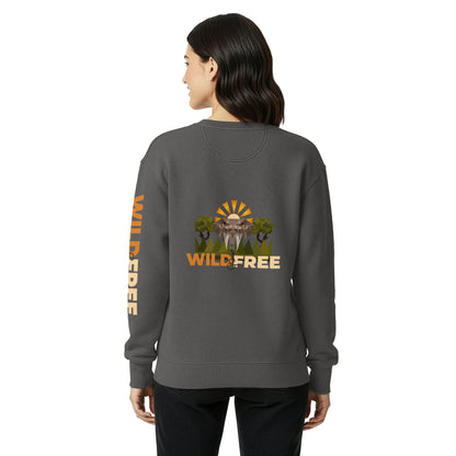 Roaming Giant Sweatshirt - Elephant Graphic Sweatshirt - ELMUGO
