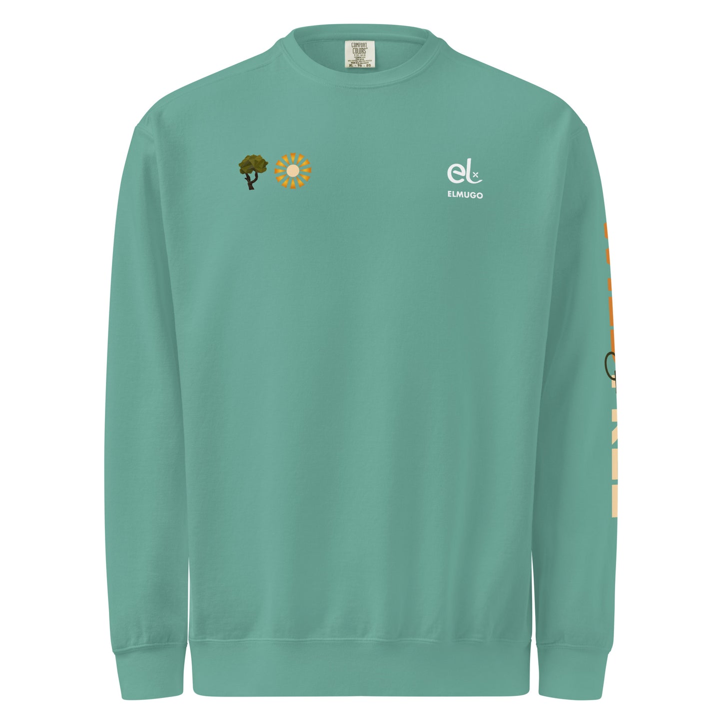 Roaming Giant Sweatshirt - Elephant Graphic Sweatshirt - ELMUGO