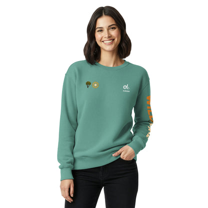 Roaming Giant Sweatshirt - Elephant Graphic Sweatshirt - ELMUGO