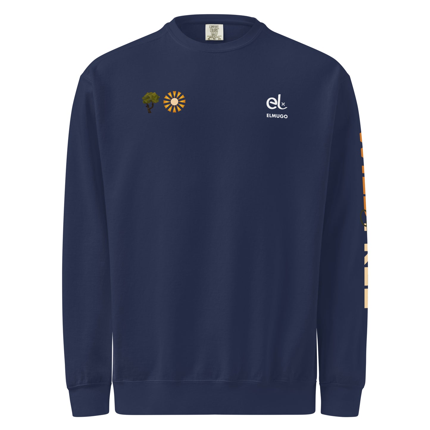 Roaming Giant Sweatshirt - Elephant Graphic Sweatshirt - ELMUGO