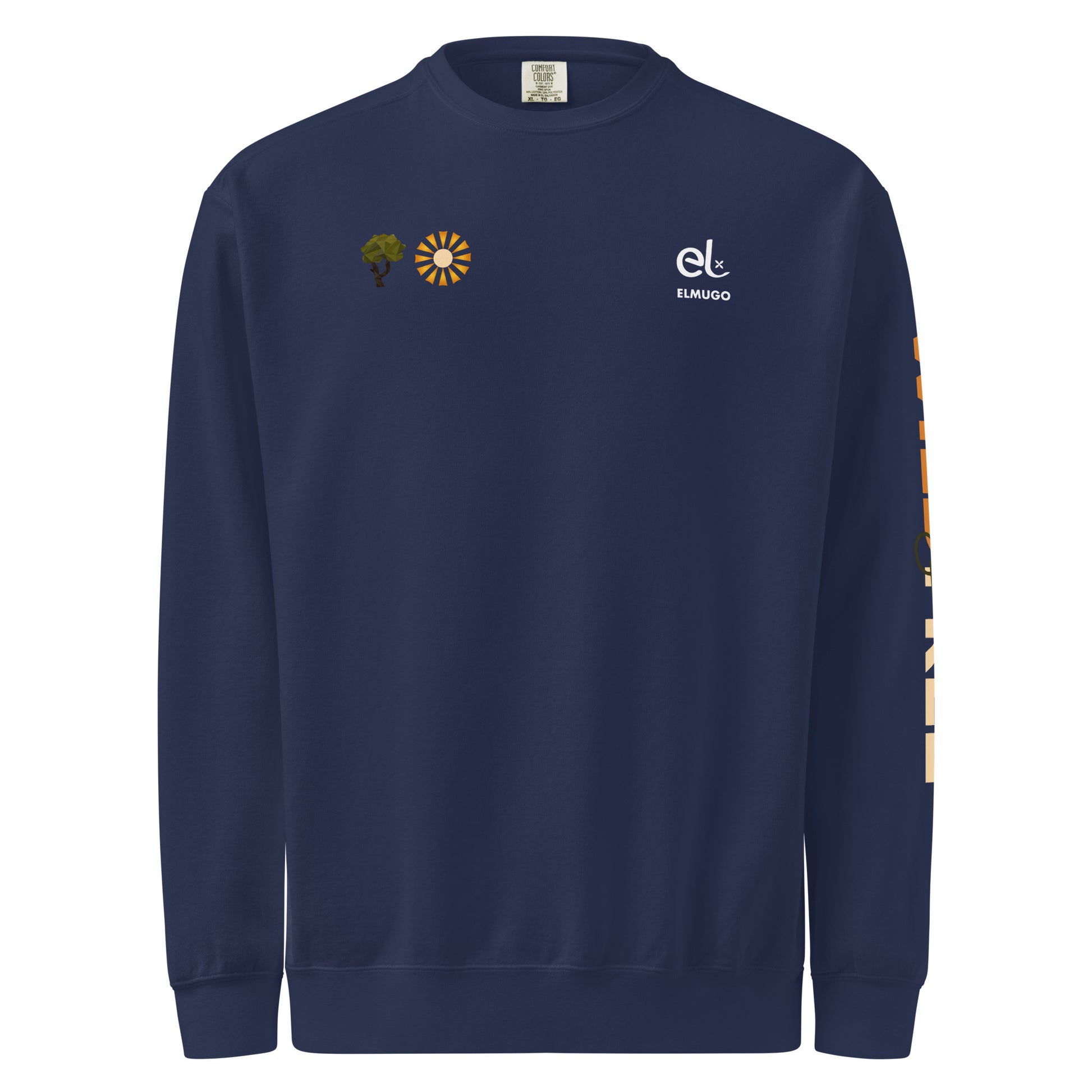 Roaming Giant Sweatshirt - Elephant Graphic Sweatshirt - ELMUGO