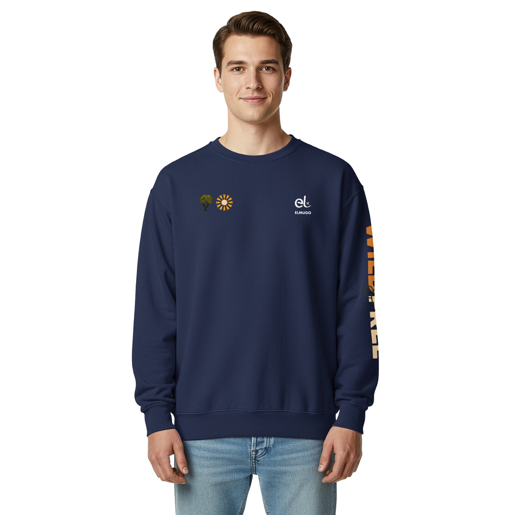 Roaming Giant Sweatshirt - Elephant Graphic Sweatshirt - ELMUGO