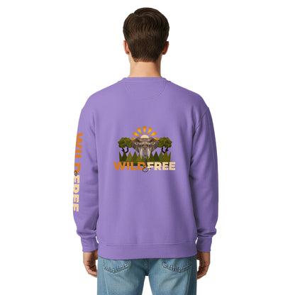 Roaming Giant Sweatshirt - Elephant Graphic Sweatshirt - ELMUGO