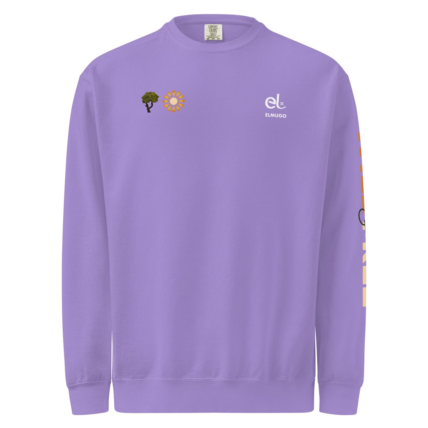 Roaming Giant Sweatshirt - Elephant Graphic Sweatshirt - ELMUGO