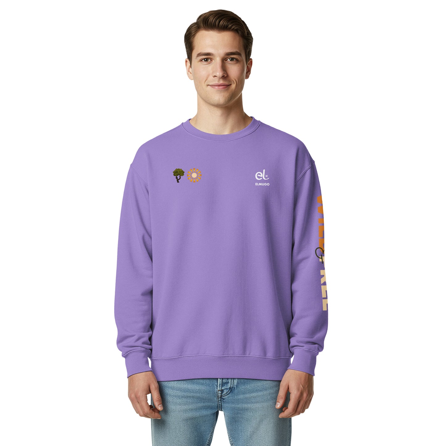 Roaming Giant Sweatshirt - Elephant Graphic Sweatshirt - ELMUGO