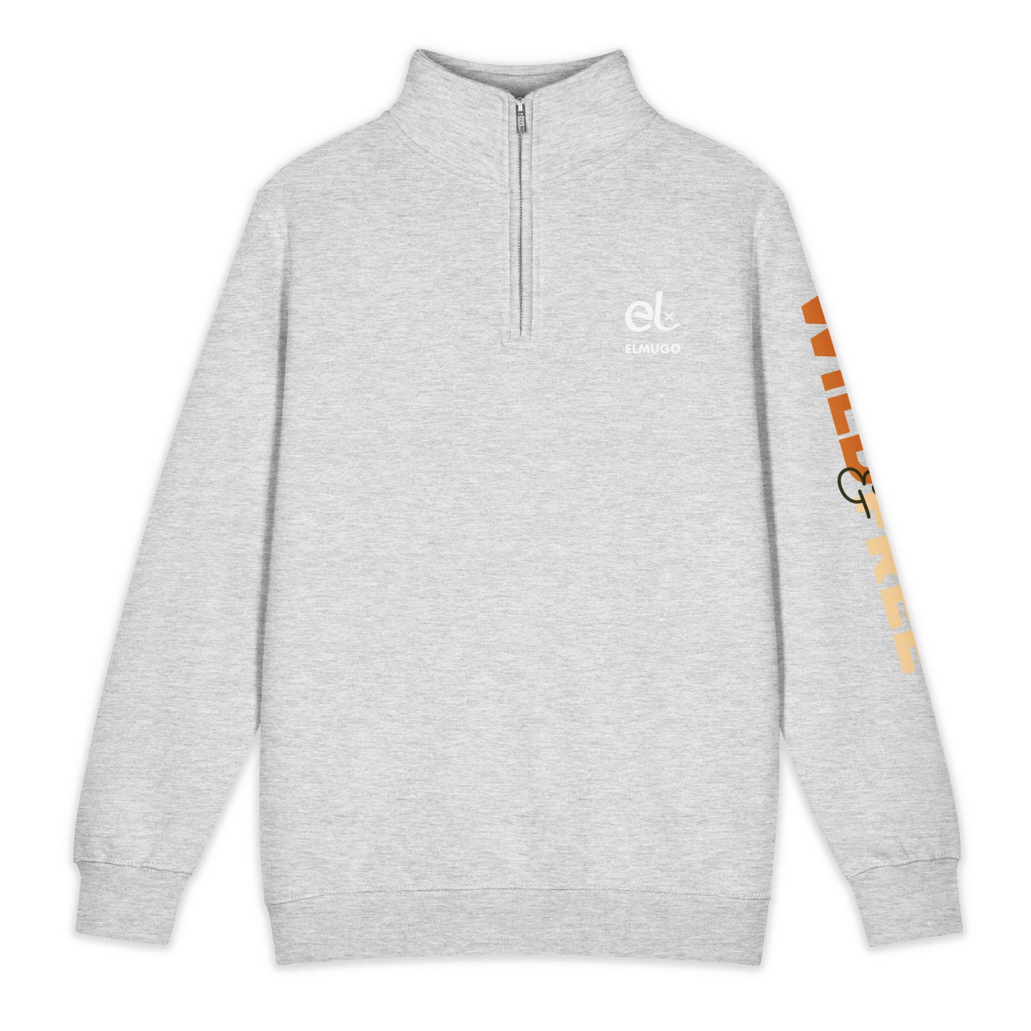 Roaming Giant Quarter -Zip -Sweatshirt -Elephant Graphic Quarter Zip - ELMUGO