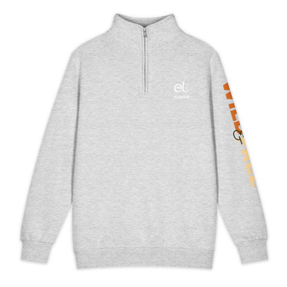 Roaming Giant Quarter -Zip -Sweatshirt -Elephant Graphic Quarter Zip - ELMUGO