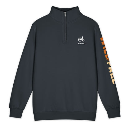 Roaming Giant Quarter -Zip -Sweatshirt -Elephant Graphic Quarter Zip - ELMUGO
