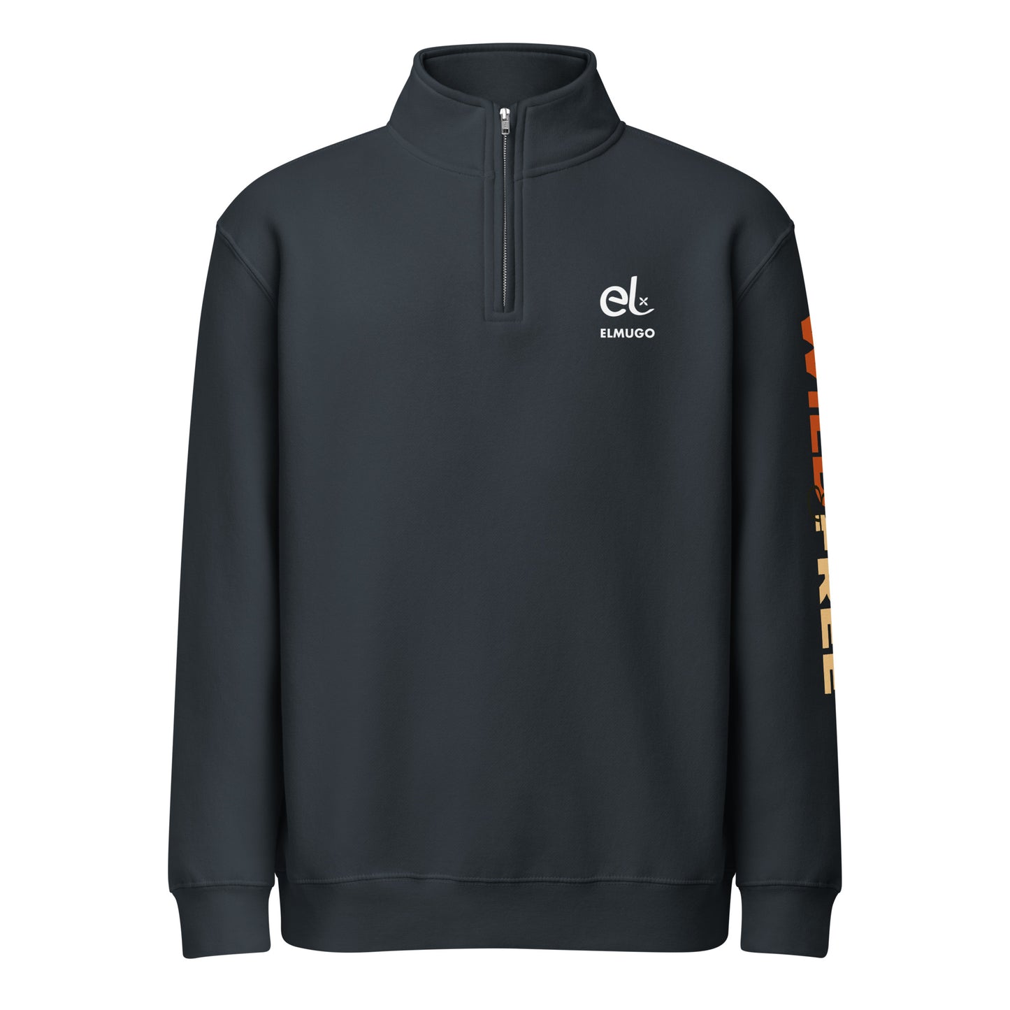 Roaming Giant Quarter -Zip-Sweatshirt -Elephant Graphic Quarter Zip - ELMUGO