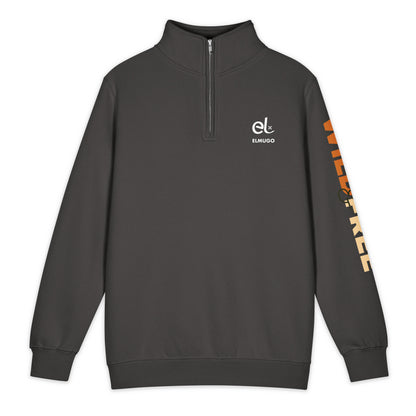 Roaming Giant Quarter -Zip -Sweatshirt -Elephant Graphic Quarter Zip - ELMUGO